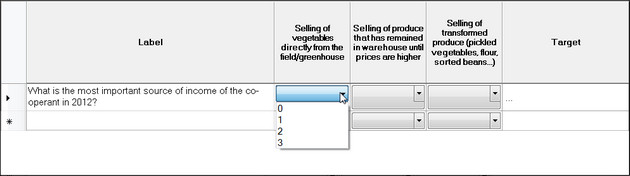 Select the ranking preferences from the drop-down list